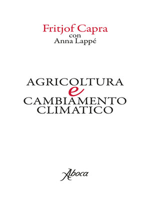 cover image of Agricoltura e cambiamento climatico